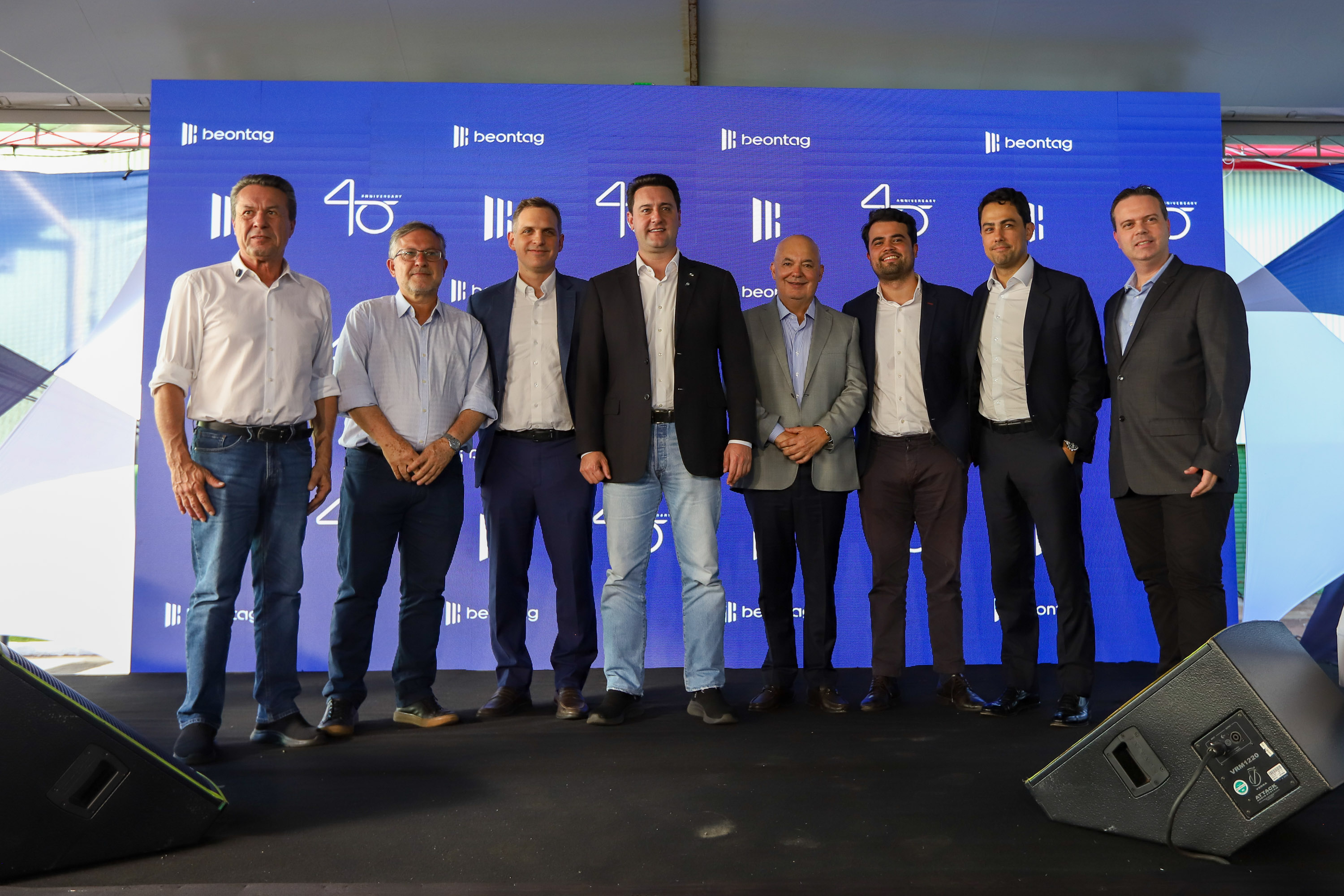 Em Campo Mourão, governador participa da celebração de 40 anos da multinacional Beontag