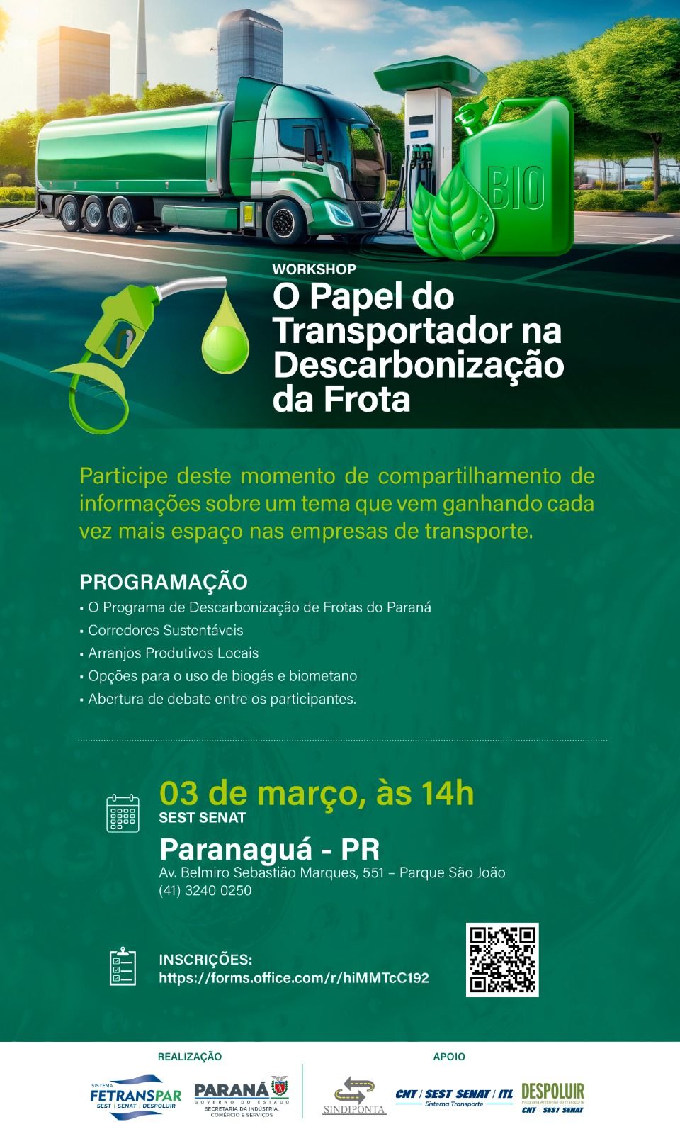 Workshop Descarbonização Paranaguá