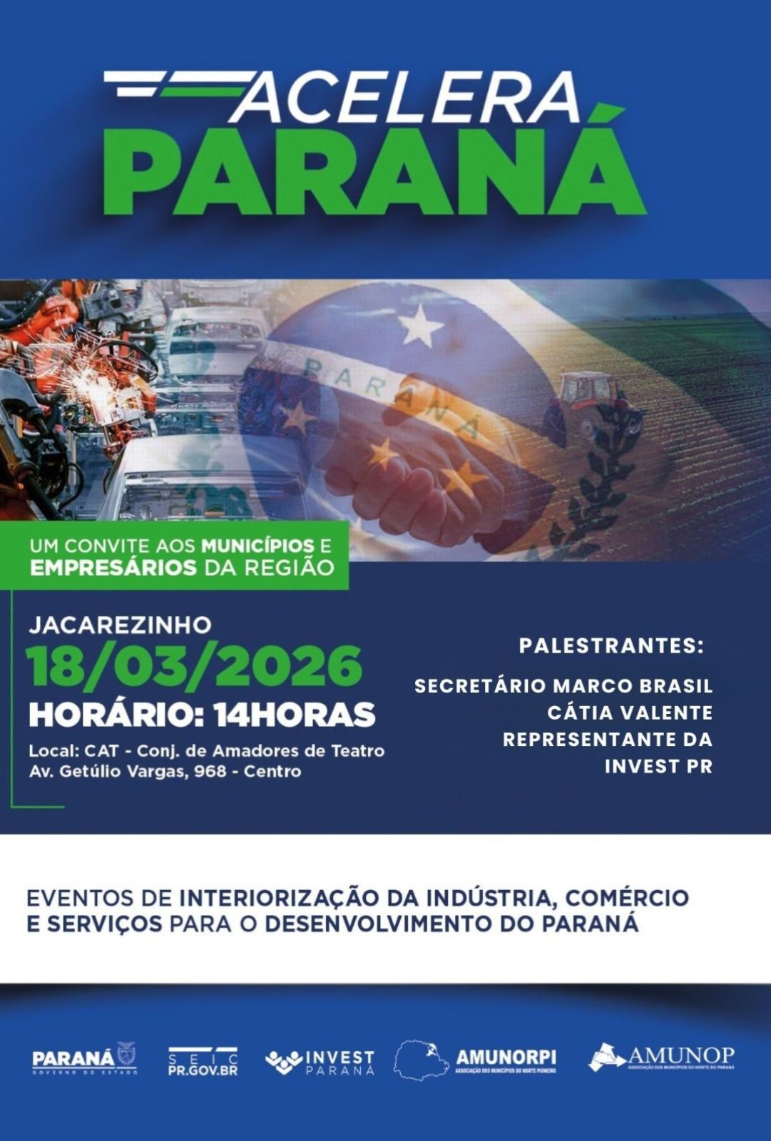 Evento Acelera Paraná em Jacarezinho