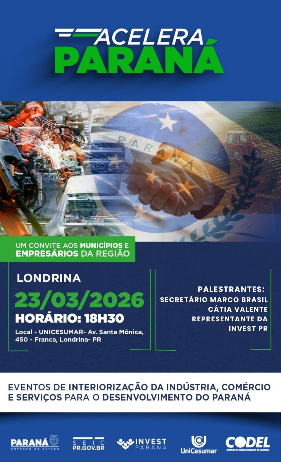 Evento Acelera Paraná em Londrina