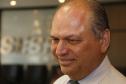 Secretário da Indústria, Comércio e Serviços Ricardo Barros em reunião do Conselho do Sebrae na segunda-feira (20). Na oportunidade, o secretário levou a proposta do governador Ratinho Jr para que o Estado e prefeituras façam mais compras das micro e pequenas empresas do próprio estado. Foto: Jonas Oliveira/SEIC
