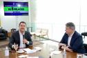 A Volkswagen do Brasil anunciou nesta segunda-feira (17) um investimento de R$ 8 milhões em projetos sociais no Paraná, durante um encontro com o governador Carlos Massa Ratinho Junior no Palácio Iguaçu, que contou com autoridades da empresa e do Estado. Foto: Ari Dias/AEN