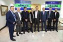 A Volkswagen do Brasil anunciou nesta segunda-feira (17) um investimento de R$ 8 milhões em projetos sociais no Paraná, durante um encontro com o governador Carlos Massa Ratinho Junior no Palácio Iguaçu, que contou com autoridades da empresa e do Estado. Foto: Ari Dias/AEN