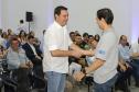 O governador Carlos Massa Ratinho Junior participou da ampliação da LightSweet em Marialva