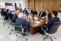 Reunião do governador Ratinho Jr com a Cooperativa Agrária para anunciar investimento de R$ 500 milhões em nova maltaria em Guarapuava