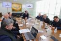 Reunião do governador Ratinho Jr com a Cooperativa Agrária para anunciar investimento de R$ 500 milhões em nova maltaria em Guarapuava