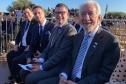 Comitiva do Paraná participa da posse do presidente do Paraguai para estreitar ainda mais relação bilateral