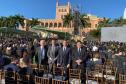 Comitiva do Paraná participa da posse do presidente do Paraguai para estreitar ainda mais relação bilateral