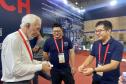 A missão paranaense liderada pelo vice-governador Darci Piana chegou neste domingo (10) à metade da viagem internacional de seis dias de negócios na China. Durante o dia, a comitiva visitou diversos estandes da Feira Internacional de Investimentos e Comércio da China (CIFIT), na cidade de Xiamen