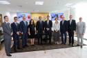 Governador Ratinho Junior recebe novo embaixador da Itália no Brasil