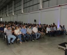 O governador Carlos Massa Ratinho Junior participou da ampliação da LightSweet em Marialva