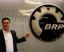 Governador apresenta vocações do Paraná à BRP, uma das principais empresas do Canadá