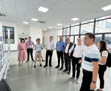 Missão paranaense conhece maior fabricante de pneus pesados da China e prospecta investimentos