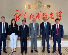 Comitiva paranaense liderada pelo vice-governador Darci Piana na China