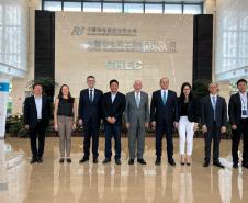 Comitiva paranaense liderada pelo vice-governador Darci Piana na China