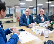 Paraná e União firmam acordos técnicos para promover avanços na malha ferroviária