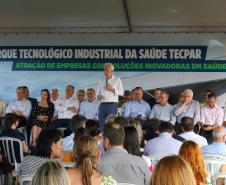 Começam as obras do Parque Tecnológico Industrial da Saúde do Tecpar em Maringá