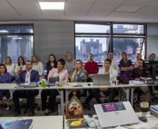 Reunião do secretário Marco Brasil com funcionários da SEIC