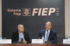 Estado apresenta plano para a indústria à nova diretoria da Fiep