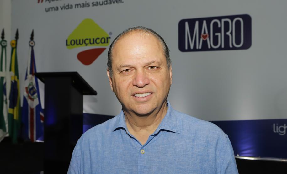Secretário de Indústria, Comércio e Serviços Ricardo Barros participou da ampliação da LightSweet em Marialva