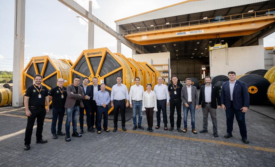 Continental vai investir quase R$ 180 milhões na ampliação de sua fábrica em Ponta Grossa Foto: Assessoria Continental