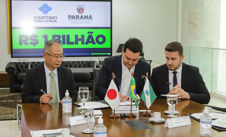 Sumitomo formaliza investimento de R$ 1 bilhão para ampliar planta de Fazenda Rio Grande