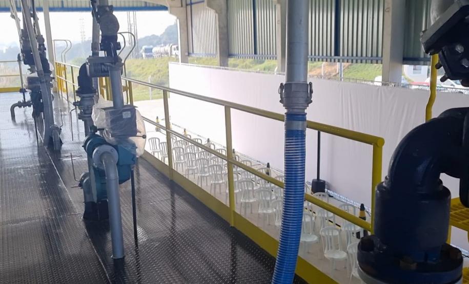 Inauguração do posto de fiscalização de caminhões-tanque do IPEM-PR em Araucária