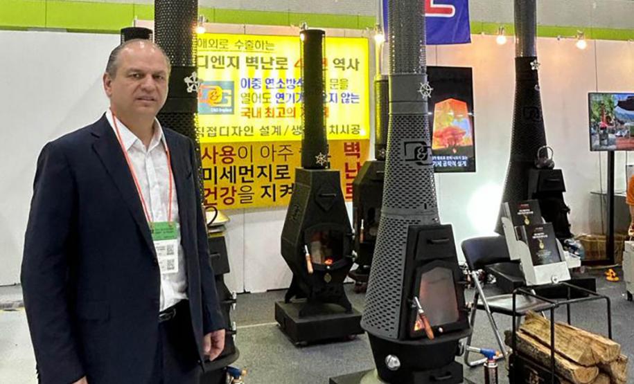 O secretário estadual da Indústria, Comércio e Serviços, Ricardo Barros, esteve nessa semana em missão à Coreia do Sul para prospectar novos investimentos do país asiático no Paraná. Foto: SEIC-PR