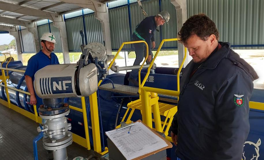 Novo posto do Ipem-PR auxilia na vistoria de caminhões-taque de outros estados