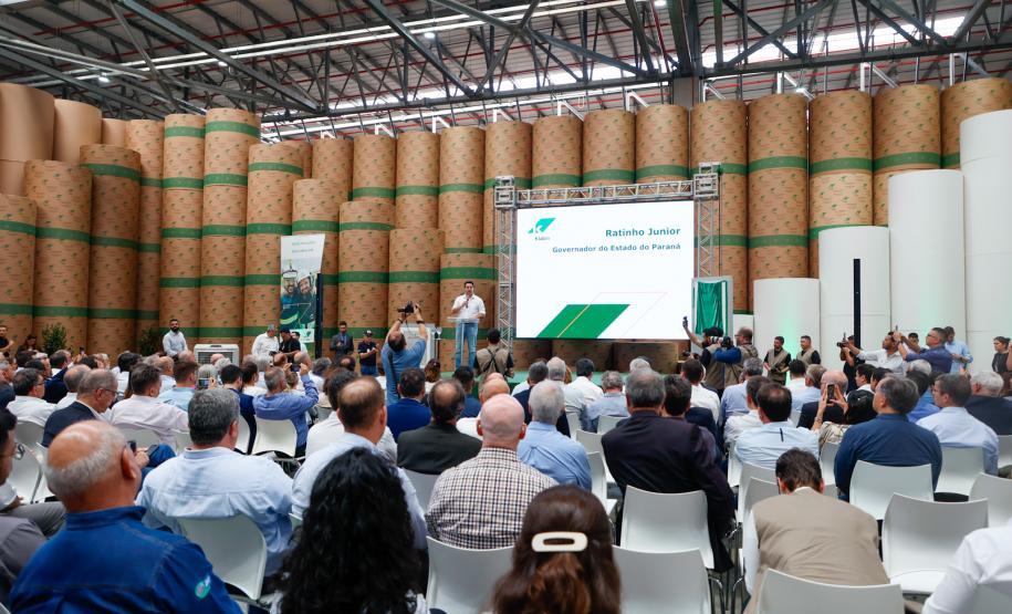 Klabin inaugura o projeto Puma II, maior investimento privado do Paraná