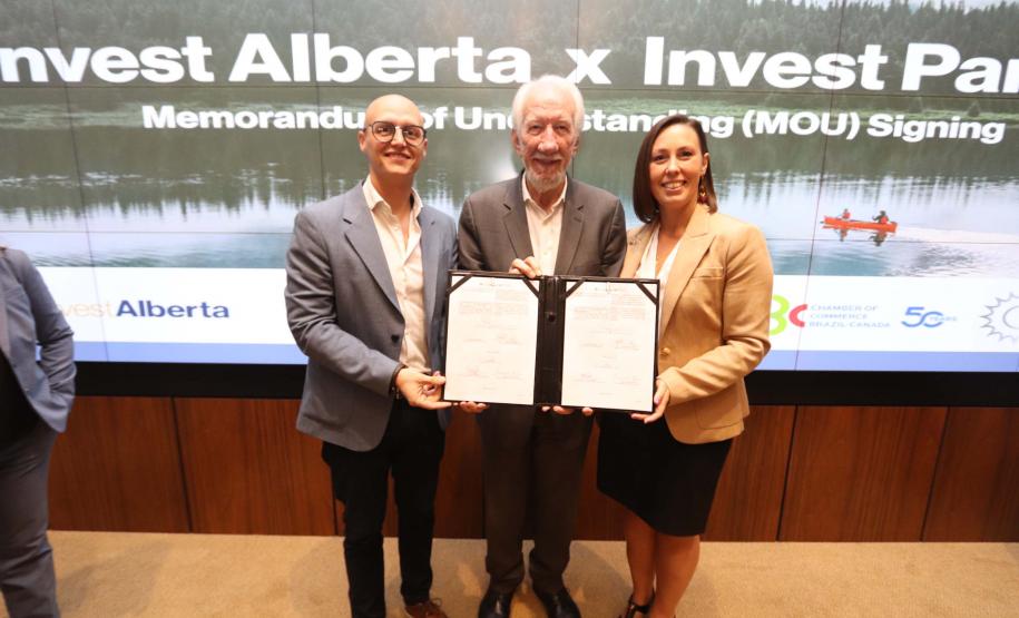 Invest Paraná vai estreitar relações comerciais com a província de Alberta, do Canadá