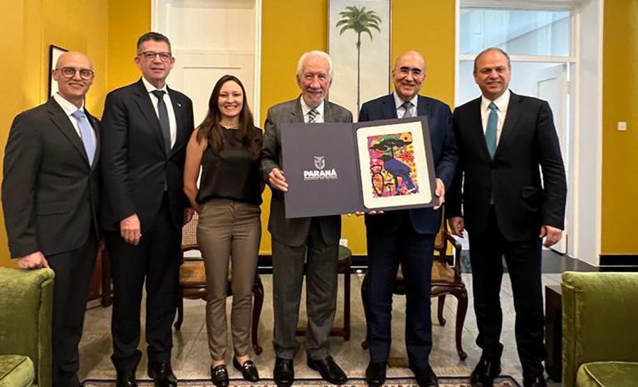 Comitiva paranaense liderada pelo vice-governador Darci Piana na China