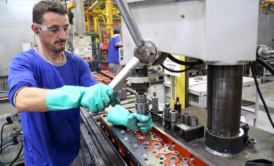 Atividade industrial do Paraná alcançou em 2023 o maior patamar desde janeiro de 2012