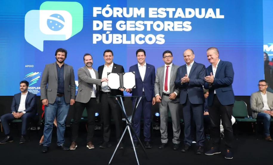 Em Fórum de Gestores Públicos, governador reforça que planejamento induz crescimento