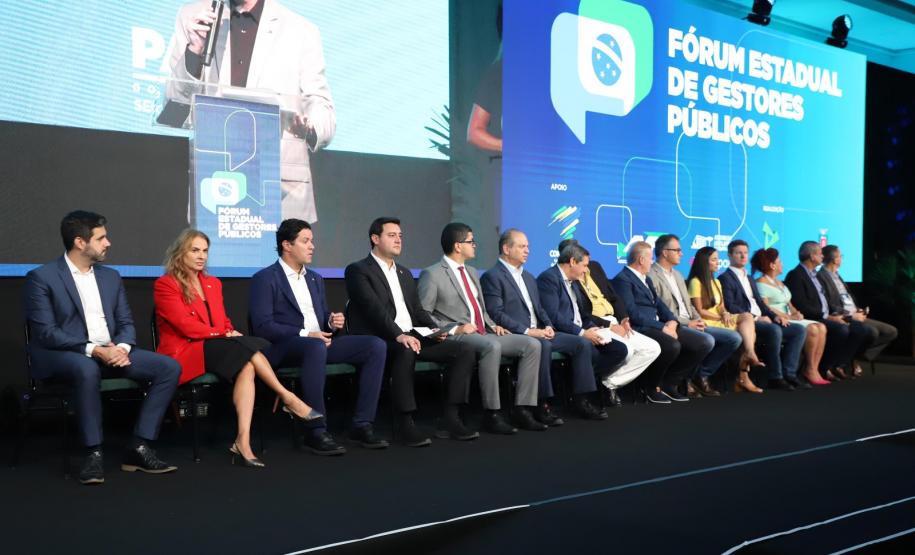 Em Fórum de Gestores Públicos, governador reforça que planejamento induz crescimento