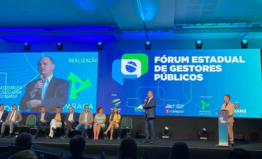 Em Fórum de Gestores Públicos, governador reforça que planejamento induz crescimento