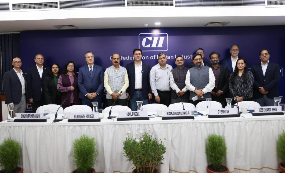 Governador apresenta potenciais do Paraná à Confederação Industrial da Índia