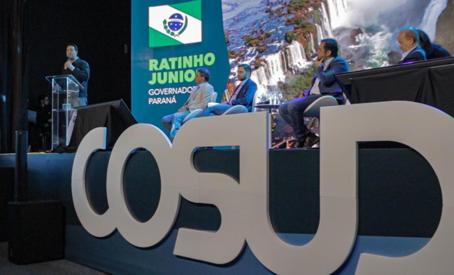 Governador anuncia no Cosud criação de um banco de fomento para estados do Sul e Sudeste