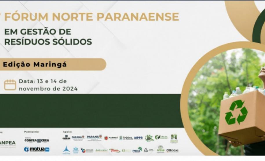 Governo do Estado participa do 2º Fórum Norte Paranaense em Gestão de Resíduos Sólidos