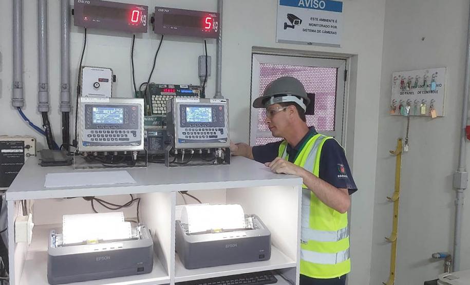 IPEM/PR vistoria controle metrológico das balanças no Porto de Paranaguá