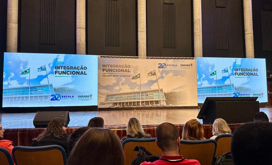 Evento reúne novos servidores do Estado para Curso de Integração Funcional