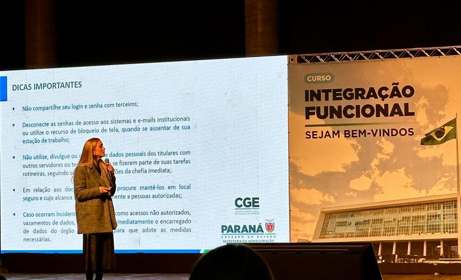 Evento reúne novos servidores do Estado para Curso de Integração Funcional